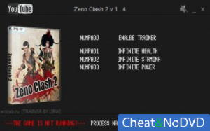 Zeno Clash 2  Trainer +3 v1.4 {LIRW / GHL}