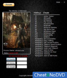 The Witcher 3: Wild Hunt /  3:    Trainer +14 v1.10 {MrAntiFun}