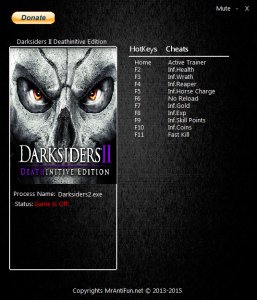 Darksiders 2: Deathinitive Edition  Trainer +10 v1.0 {MrAntiFun}