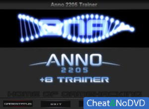 Anno 2205  Trainer +8 v1.1 {HoG}