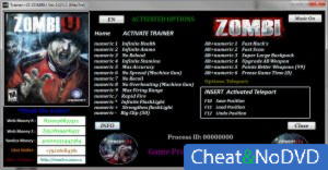 Zombi  Trainer +23 v1.0 - 1.1 {MaxTre}