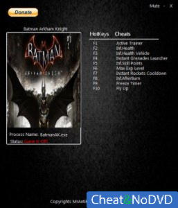 Batman: Arkham Knight  Trainer +9 v11.17.2015 {MrAntiFun}