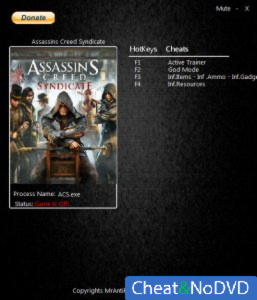 Assassin's Creed: Syndicate  Trainer +6 v1.12 {MrAntiFun}