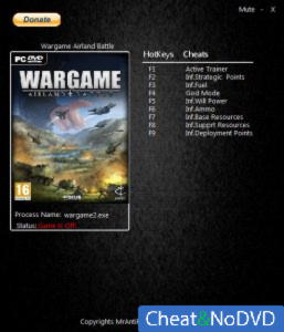 Wargame: AirLand Battle  Trainer +8 v15.08.14.21 {MrAntiFun}