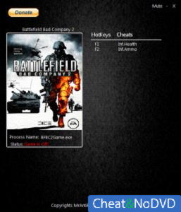 Battlefield: Bad Company 2  Trainer +2 Latest Steam {MrAntiFun}