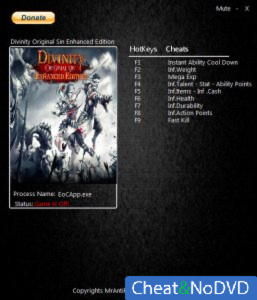 Divinity: Original Sin Enhanced Edition  Trainer +12 v2.0.103.346 {MrAntiFun}