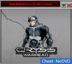 Crysis Warhead  Trainer +5 v1.1.1.711 {HoG}