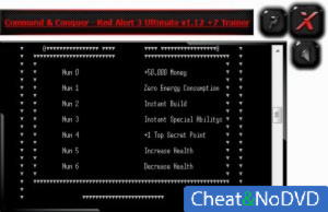 Command & Conquer: Red Alert 3  Trainer +7 v1.12 {HoG}