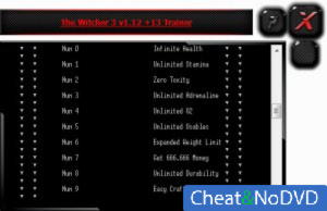 The Witcher 3: Wild Hunt   Trainer +13 v1.12 {HoG}