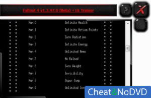 Fallout 4  Trainer +16 v1.3.47.0 Beta {HoG}