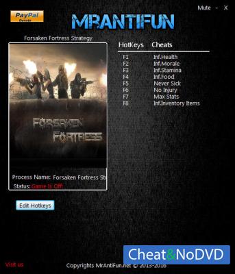 Forsaken Fortress Strategy  Trainer +8 v1.14 {MrAntiFun}