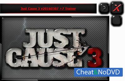 Just Cause 3  Trainer +5 20160307 {HoG}