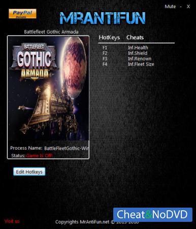 Battlefleet: Gothic Armada  Trainer +4 v0.6316 {MrAntiFun}