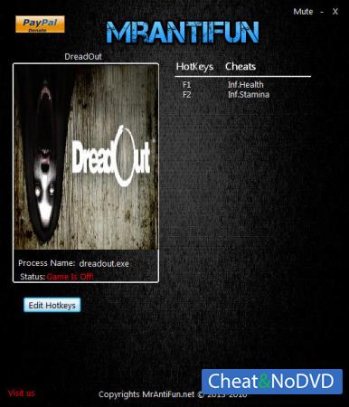 DreadOut  Trainer +2 v2.2.15 {MrAntiFun}