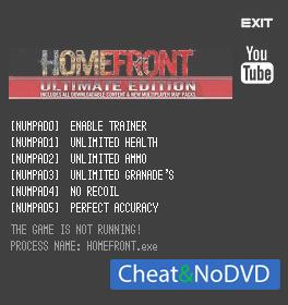 Homefront: Ultimate Edition  Trainer +5 v1.5.500001 {LIRW GHL}