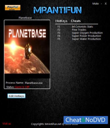 Planetbase  Trainer +5 v1.1.1 {MrAntiFun}