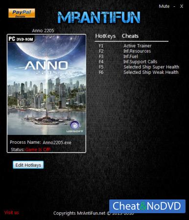 Anno 2205  Trainer +5 v1.5 {MrAntiFun}