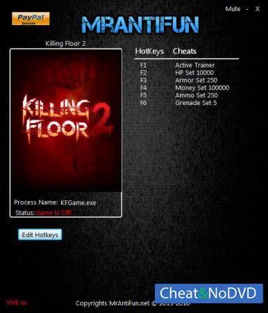 Killing Floor 2  Trainer +5 v1027 {MrAntiFun}