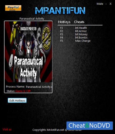 Paranautical Activity  Trainer +5 Latest Steam {MrAntiFun}