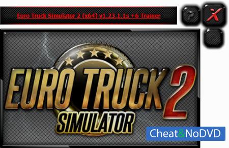 Euro Truck Simulator 2  +6 v1.23.1.1s 64 Bit {HoG}