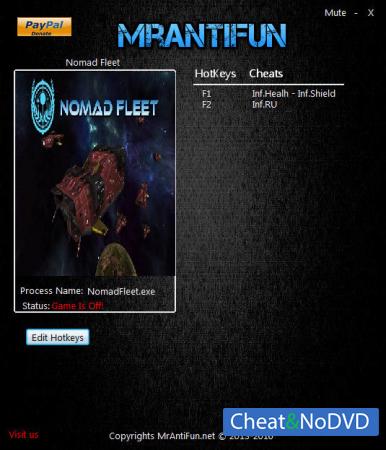 Nomad Fleet  Trainer +3 v1.00 {MrAntiFun}