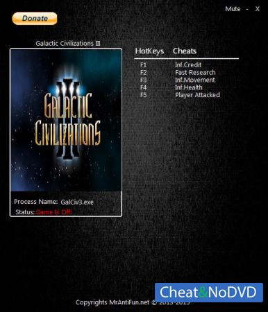 Galactic Civilizations 3  Trainer +4 v1.7 {MrAntiFun}