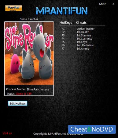 Slime Rancher  Trainer +6 v0.3.0c: x32-64 {MrAntiFun}