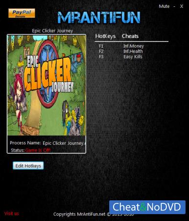 Epic Clicker Journey  Trainer +3 v25.04.2016 {MrAntiFun}