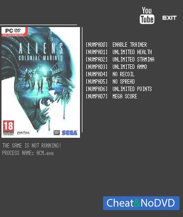 Aliens: Colonial Marines Complete Edition  Trainer +7 v1.4.0 {LIRW GHL}