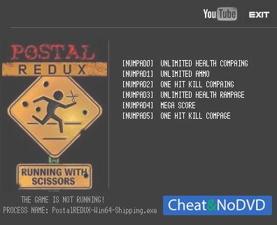 Postal Redux  Trainer +6 v1.1.0 {LIRW GHL}