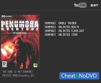 Penumbra: Overture  Trainer +3 v1.0 {LIRW GHL}