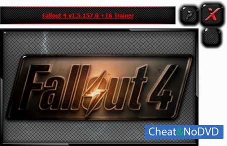 Fallout 4  Trainer +16 v1.5.157.0 {HoG}