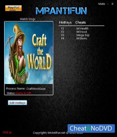 Craft The World  Trainer +5 v1.2.010 {MrAntiFun}