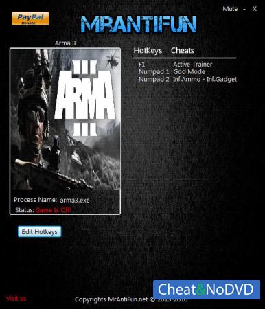 Arma 3  +3 v1.58H {MrAntiFun}