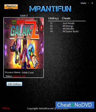 Galak-Z  Trainer +4 v1.16.3.0 {MrAntiFun}