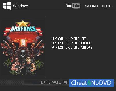 Broforce  Trainer +3 v2.0.0.2 {LIRW GHL}