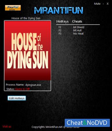 House of the Dying Sun  Trainer +3 v1.0 {MrAntiFun}