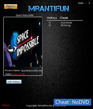 Space Impossible  Trainer +2 v1.5.2730 {MrAntiFun}