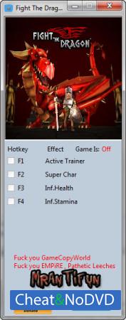Fight The Dragon  Trainer +3 v1.1.3 {MrAntiFun}