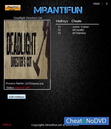 Deadlight Directors Cut  Trainer +2 v1.00 {MrAntiFun}