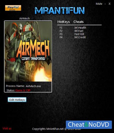 AirMech  Trainer +4 v47851 {MrAntiFun}