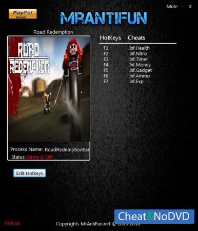 Road Redemption  Trainer +7 v06.28.2016 {MrAntiFun}