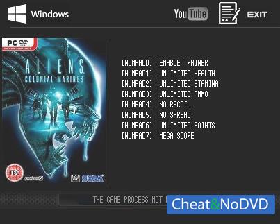 Aliens: Colonial Marines   Trainer +7 v1.0.210.751923 {LIRW GHL}