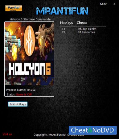 Halcyon 6: Starbase Commander  Trainer +2 v2.0.1 {MrAntiFun}