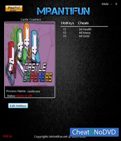 Castle Crashers  Trainer +3 v07.03.2016 {MrAntiFun}