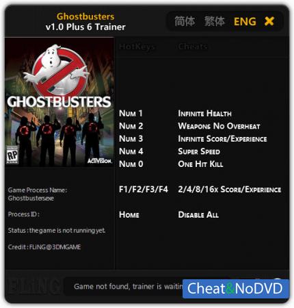 Ghostbusters  Trainer +6 v1.0 {FLiNG}