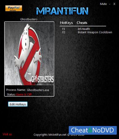 Ghostbusters  Trainer +2 v1.00 {MrAntiFun}