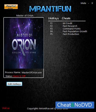 Master of Orion 2016  Trainer +5 v46.4 64 Bit {MrAntiFun}