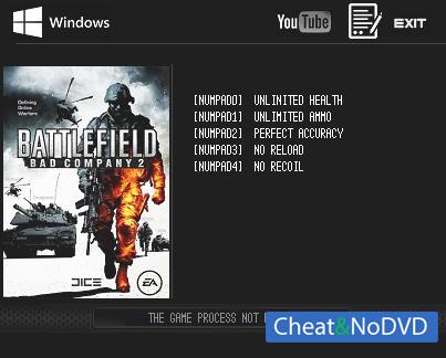 Battlefield: Bad Company 2  Trainer +5 Update 03.08.2016 {LIRW GHL}