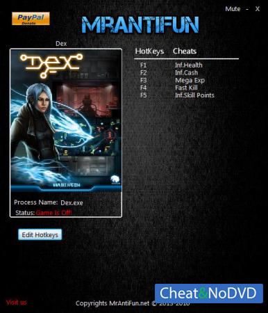 Dex  Trainer +5 v5.2.1.0 {MrAntiFun}